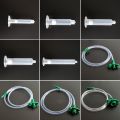 Anticorrosive Plastic Liquid Dispenser Syringe Barrel Needle 3cc 5cc 10cc 30cc 55CC Glue Dispensing Nozzle Helix Luer Lock Tips Adapter. 