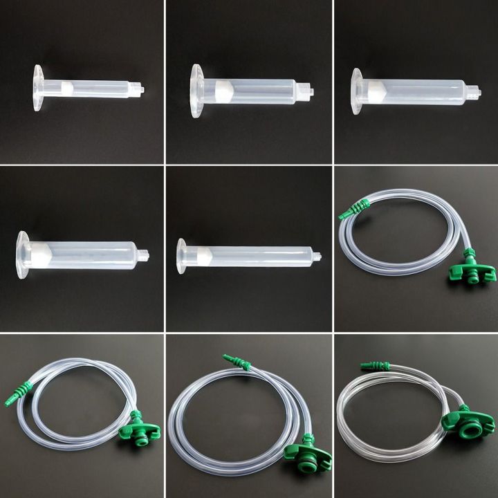 Anticorrosive Plastic Liquid Dispenser Syringe Barrel Needle 3cc 5cc 10cc 30cc 55CC Glue Dispensing Nozzle Helix Luer Lock Tips Adapter