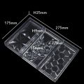 Chocolate Cadny Bar Mold Polycarbonate Chocolate Mould Plastic Baking Pastry Cake Mold Bonbon Confectionery Tool. 