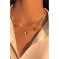 Cute Small Butterfly Necklaces for Women Vintage Bohemian Simple Choker Necklace on Neck Gold Chain Fashion Jewelry Gift. 