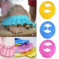 Adjustable Baby Shower Cap With Ear Protection Waterproof For Toddler - Bathing Shampoo Head Cove Sun Protection Cap For Babies. 