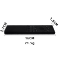Silicone Shell for Bn59-01357A Bn59-01363L Remote Control Protective Cover TV Remote Replacement Case,Black. 