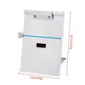 Plastic Clip Typing Paper Holder Document Adjustable Computer Book Rack Stand Reading Typing Frame Office Supply. 