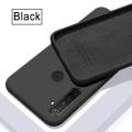 Biruiqu For Realme 5 5i 5S Realme C3 Case Liquid Silicone Soft Gel Rubber Shockproof Cover. 