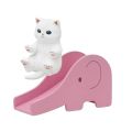 Mofusand Cats Figures Play Slide Action Figure Kawaii Elephant Slide Cats Cute Orange cat Periphery Toy Gifts for KidsBasketball. 