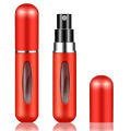 Premium portable perfume refiller portable mini perfume atomizer spray bottle for travel refillable 5ml fragrance container, Scent pump case, Compact and lightweight travel perfume spray bottle, Ideal for traveling. 1pc pt. 