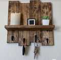 Handmade Wooden Key Holders different Styles and Shapes. 