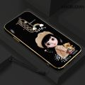Casing For OPPO Reno 2F reno2 F reno 2 reno Phone Case Ultra Thin Electroplated Rainbow Beret Girl Soft Shell Silicone Shockproof Protective Cover Smooth Cover New. 