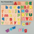 Wooden Puzzle Children's Educational Toys, Letter Puzzles And Number Puzzles, Children's Educational Learning Toys wooden board for Kids Toddlers Preschool Early Learning Educational Toys for Kids, matching game. 