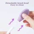 Silicone Nose Brush, Clean To Black Head Brush, Double Sided Soft Exfoliating Brush, Facial Skin Care Cleaning Rough Massage Tool For Men And Women Home. 