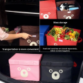 Panda Design Collapsible Storage Bins – Foldable Non-Woven Fabric Storage Boxes with Handles, Stackable Toy Organizer, Clothes & Quilt Basket for Closet, Wardrobe, Bedroom, Cabinet, Laundry, Under-Bed Storage, and Home Organization. 