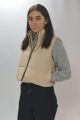 Cropped Padded Gilet Jacket - Stylish Winter Wear for Women. 