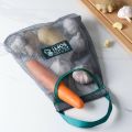 FRAKIN 1pc KITCHEN VEGETABLE STORAGE MESH BAG HOUSEHOLD MULTI-PURPOSE WALL HANGING BAG ONION GARLIC STORAGE BAG. 
