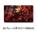 Anime mouse pad, computer game desk pad, Joan of Arc Saber 2D. 