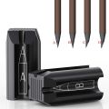 4-in-1 Duckbill-Shape Eyebrow Pencil Shaper Sharpener Eyebrow Pencil Sharpening Tip Thin Tools Plastic Eye Makeup Shaping Tools. 
