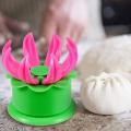 Momos Maker, Momo Maker Mould Shapes plastic Dumpling Maker Dough. 