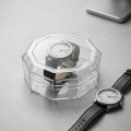 Caralic Glass Jewelary and Accessories Box Case, Storage Case Transparent. 
