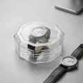 Caralic Glass Jewelary and Accessories Box Case, Storage Case Transparent. 