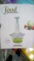 FOOD Hand Pat Manual Food Processor Chopper Cutter. 