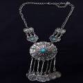 Bohemian Statement Necklace Festival Turkish Tribal. 