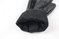 Long Keeper Fashion Black PU Leather Gloves Male Thin Style Driving Leather Men Gloves Non-Slip Full Fingers Palm Touchscreen. 