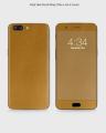 One Plus 5 Phone Skin Front Back And Sides  Matte Dark Golden Skin. 
