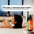 𝐖𝐁𝐌 - Natural Solution Body Wash Marula Oil - 500ml | Hydrating Body Wash Shower Gel. 