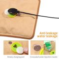Electric Hot Water Bottle Heat Pad (Heat Bag) for Pain Relief Multicolored Electric Massagers for Menstrual Cramps. 