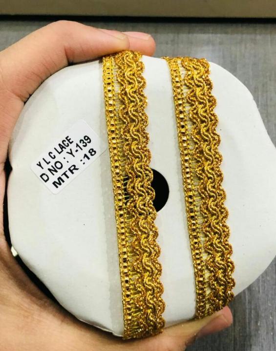 8%20Yards%20Gota%20Zari%20Fancy%20Lace%20For%20Clothes%2020%20Colors%20%7C%20Elegant%20Fancy%20Laces%20for%20Dresses,%20Dupatta,%20Lehengas%20&%20Border%20Designs%20-%20Image%203