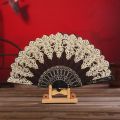Hand Held Fan Fashion Chinese Retro Folding Fan. 