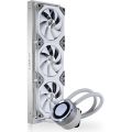 Lian Li Galahad AIO 360 RGB UNI FAN SL Edition Closed Loop All-in-One CPU Liquid Cooler GA-360SLA White - LGA1700 Supported 12th Gen Intel. 