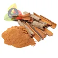 Premium Organic Cinnamon Powder (Dar Chini Powder) - 100% Pure Fine Ground Dalchini Spice - 60g Export Quality. 