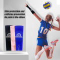 1 Pair Volleyball Arm Sleeves for Girls Padded Passing Forearm Sleeves with Thumbhole Volleyball Arm Pads Youth Women. 