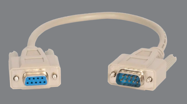 9-pin%20Male%20to%209-pin%20Female%206"%20Serial%20Data%20Genuine%20Cable%20RS232%20-%20Image%206