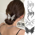 Personalized Bat/Spider Hair Claws Alloy Ponytail Hair Clips Crab For Women Girl's Hair Accessories. 