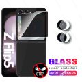 For Samsung Galaxy Z Flip5 Privacy Tempered Glass Camera Back Glass for Samung ZFlip5 Flip 5 ZFlip 5 2023 Anti-peep Screen Protector. 