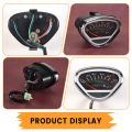 Motorcycle Speedometer 100Km/H Tachometer Odometer Instrument for 70. 