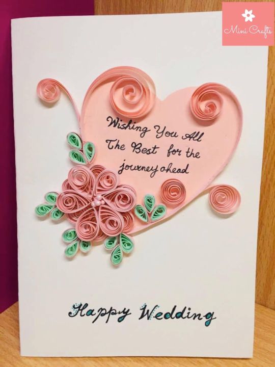 Happy%20Wedding%20Card%20Wishing%20Card%20Greeting%20Card%20Hand-made%20Customised%20Card%20-%20Image%202