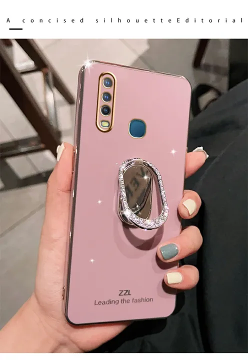 For%20Vivo%20Y12%20Back%20Cover%20+%20Rhinestone%20Ring%20Holder%20Stand%20Shiny%20Plating%20Square%20Bumper%20Girls%20Phone%20Case%20Soft%20TPU%20Silicone%20Shockproof%20Protective%20Cover%20-%20Image%206