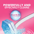 Pack of 12: WBM Disposable Toilet Cleaner Refill, Easy-To-Use Quick and Powerful Toilet Cleaner Sponge - (8 Pcs/pack). 