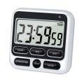 Kitchen Timer, Magnetic Kitchen Timer, with Adjustable Sound Alarm and Memory Function for Cooking and Studying. 