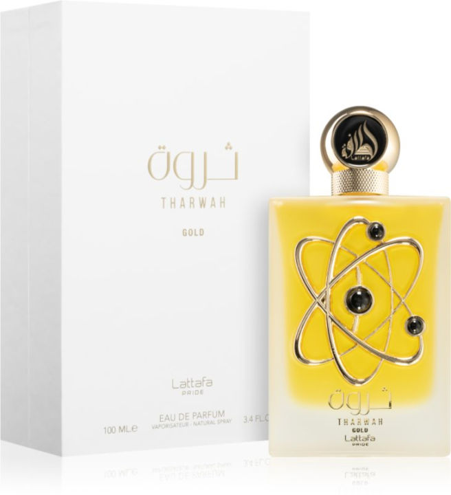 Lattafa Pride Thawa Gold Perfume for Men and Women - 100ml