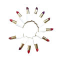 Pack of 12 different color Lipsticks makeup lipsticks. 