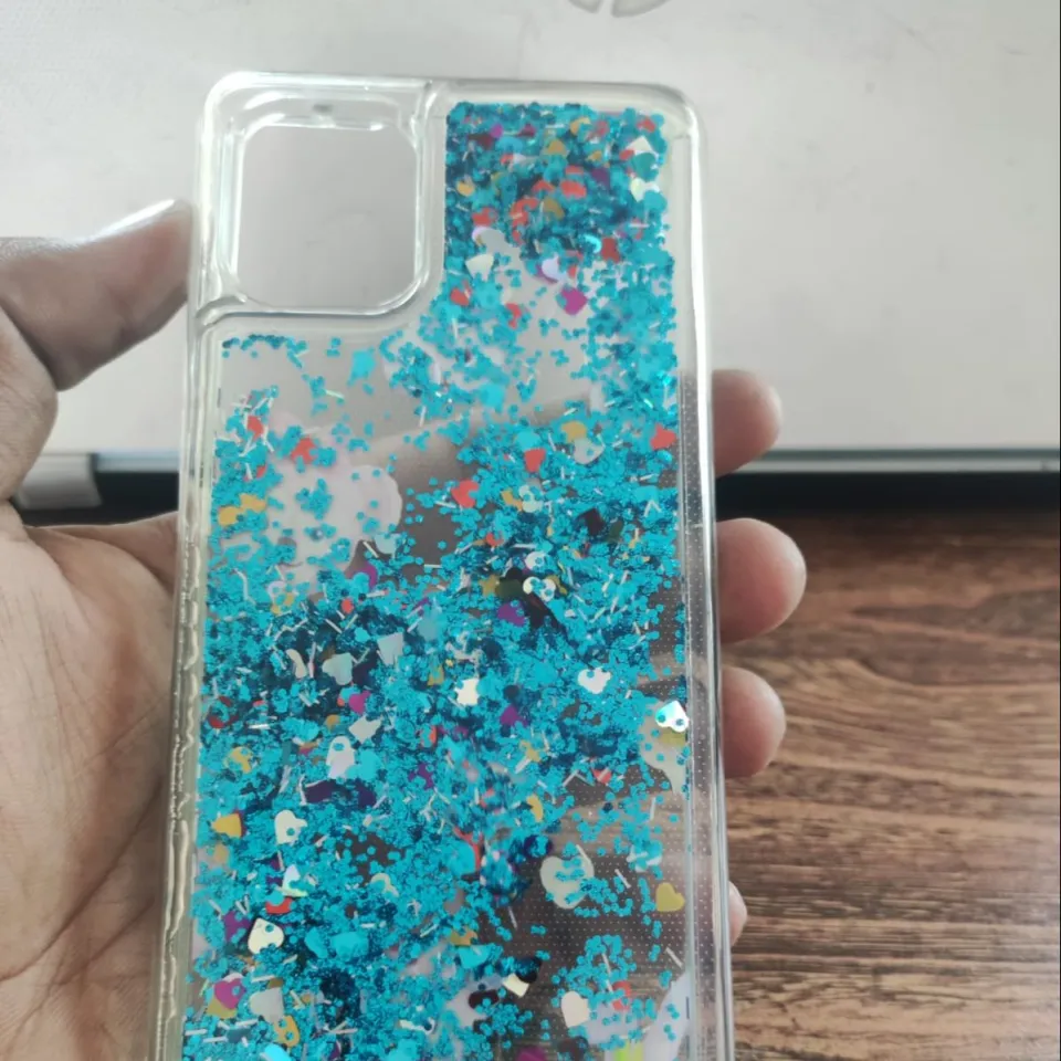Samsung Note 10 Lite Back Cover For Girls Fancy Moving Glitter