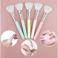 1Pc Face Mask Applicator Brush Mask Applying Brush Mask Brush Silicon Professional Silicone Facial Mask Brush Cream Mixing Silicone Brush Tools. 