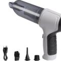 BJ-107  0rignal 3-IN-1 Mini Car Vacuum Cleaner & Air Blower Cordless Handheld Auto Vacuum Cleaner for Car Interior, Home, Computer,. 