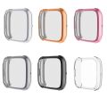 Soft TPU Case For Fitbit Versa 1/Versa 2/Versa Lite Full Cover Screen Protector Shell For Fitbit Versa 4/Versa 3 Waterproof Case. 