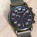 Emporio Armani AR11115 Stainless Steel Wrist Watch for Men. 