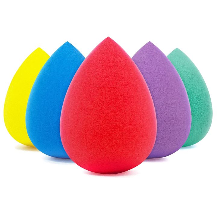 5%20Piece%20Beauty%20Blender%20Soft%20Makeup%20Sponge,%20Non-Latex%20Beauty%20Blenders,%20Foundation%20Blending%20Sponge,%20Cosmetic%20Facial%20Makeup%20Pu%20-%20Image%203
