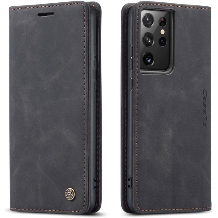 S21 Ultra Leather Cover Samsung Galaxy S21 Ultra Rich Boss